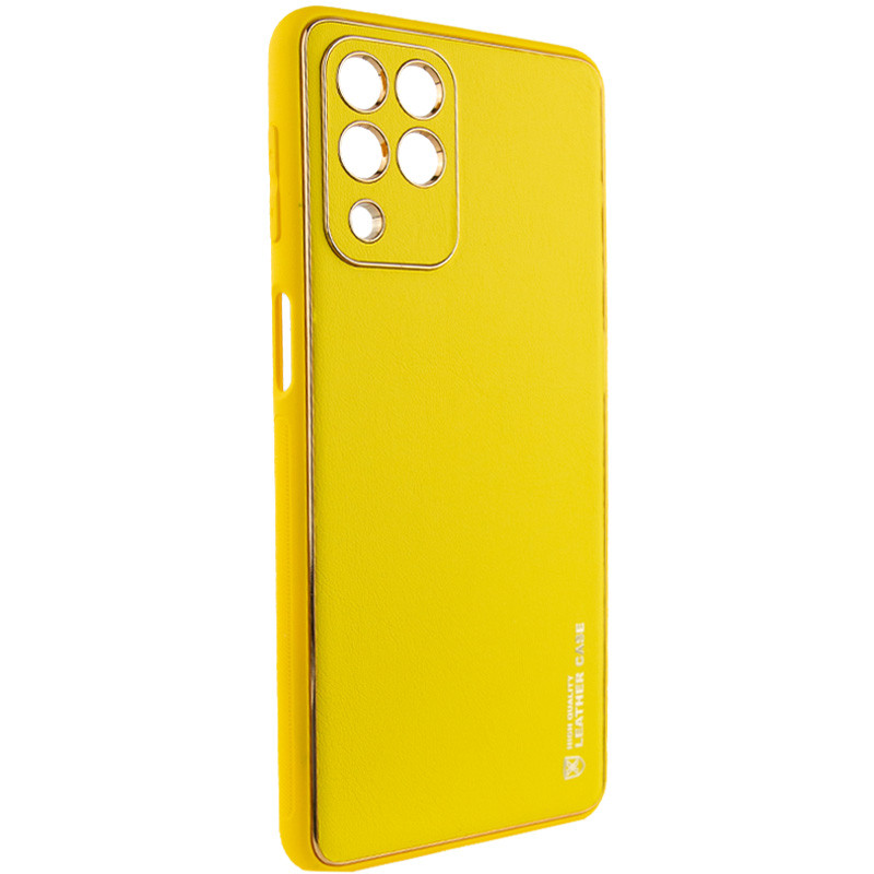 Фото Шкіряний чохол Xshield на Samsung Galaxy M53 5G (Жовтий / Yellow) на vchehle.ua