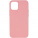 Чехол Silicone Case Full Protective (AA) NO LOGO для Apple iPhone 12 Pro / 12 (6.1") (Розовый / Pink)