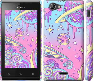 

Чохол Рожева галактика на Sony Xperia J ST26i 633458