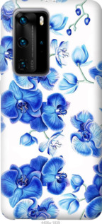 

Чехол Голубые орхидеи для Vivo X50 Pro 1085482