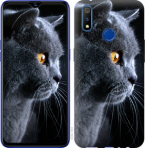 Чохол Гарний кіт на Realme 3 Pro
