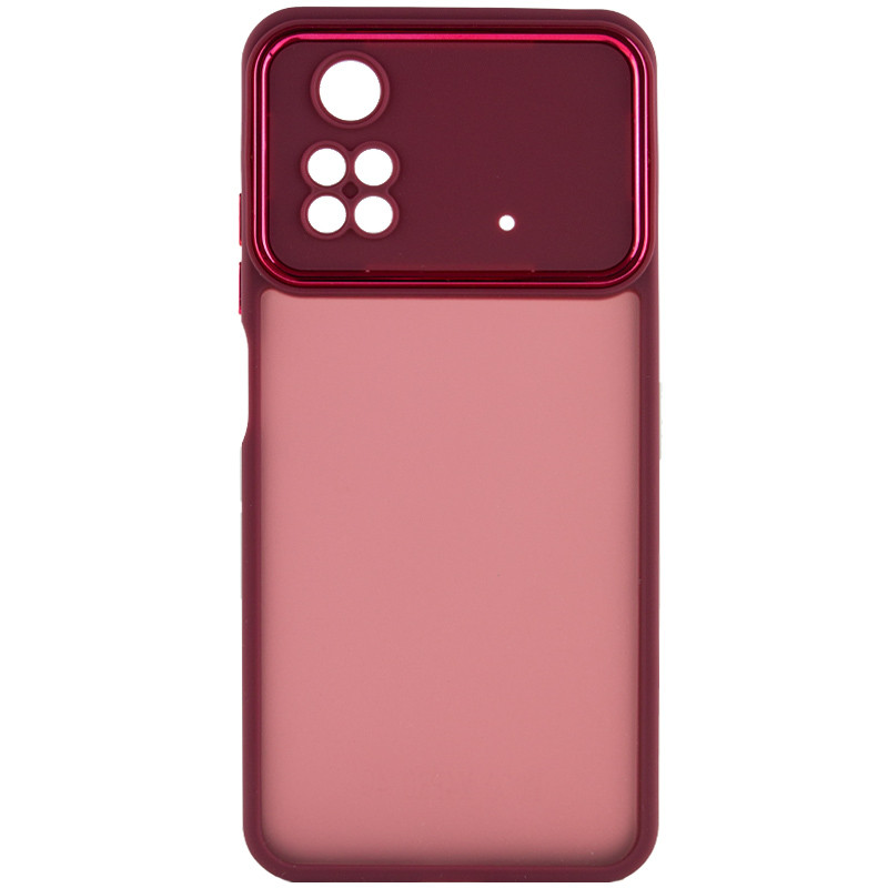 Фото TPU+PC чехол Accent для Xiaomi Poco M4 Pro 4G (Magenta) на vchehle.ua