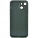 Фото Чохол TPU+Glass Sapphire matte case на Apple iPhone 13 (6.1") (Cangling Green) в маназині vchehle.ua