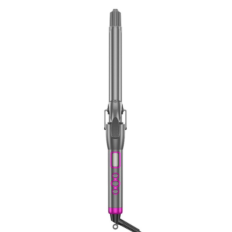 Плойка для волос Hoco HP43 Electric manual curling iron with digital display (Gray) в магазине vchehle.ua