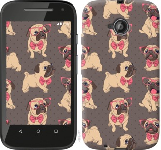 

Чехол мопсики 2 для Motorola Moto E2 731719