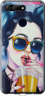 

Чехол Арт-девушка в очках для Huawei Honor View 20 776468
