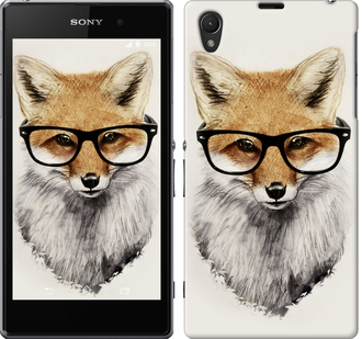 

Чехол Лис в очках для Sony Xperia Z1 C6902 634421