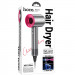 Купить Фен для волос Hoco HP11 Plus с отрицательной ионизацией (1600W) (Rose Red) на vchehle.ua