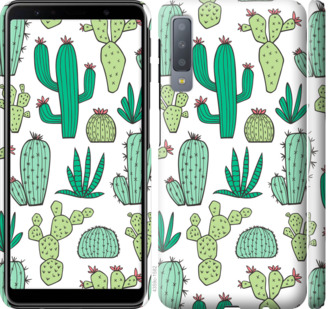 

Чехол кактусы 2 для Samsung Galaxy A7 (2018) A750F 775141
