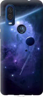 

Чохол Планети в синьому космосі на Motorola One Vision 1022890