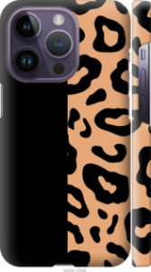 Чехол Пятна леопарда для iPhone 14 Pro