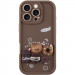 Чехол TPU Toys Case для Apple iPhone 16 Pro (6.3") (Brown / Sweet)