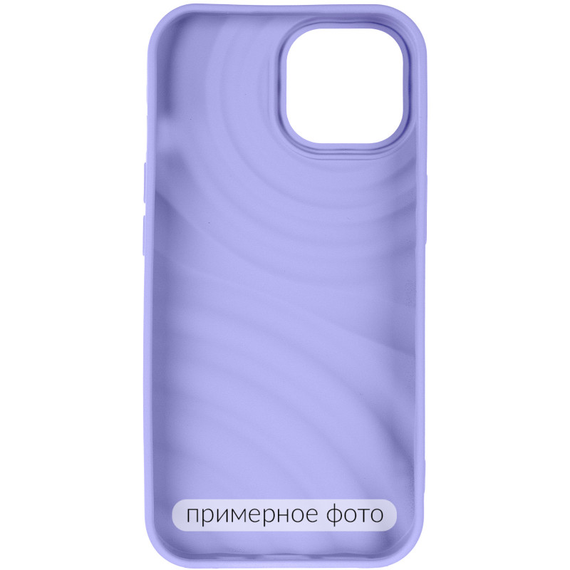 Фото Чохол TPU MonoWave на Apple iPhone 15 (6.1") (Light Blue) в маназині vchehle.ua