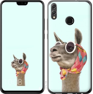 

Чехол Модная лама для Huawei Honor 8X 753374