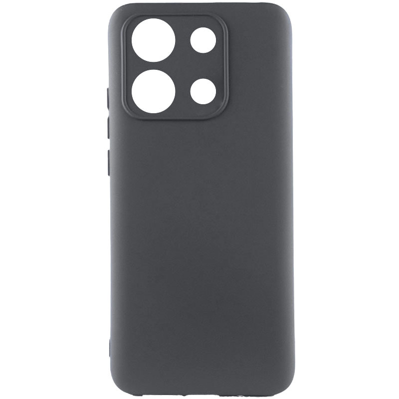 Чохол Silicone Cover Lakshmi Full Camera (AA) на Xiaomi Redmi Note 13 Pro 4G / Poco M6 Pro 4G (Шоколадний / Chocolate)