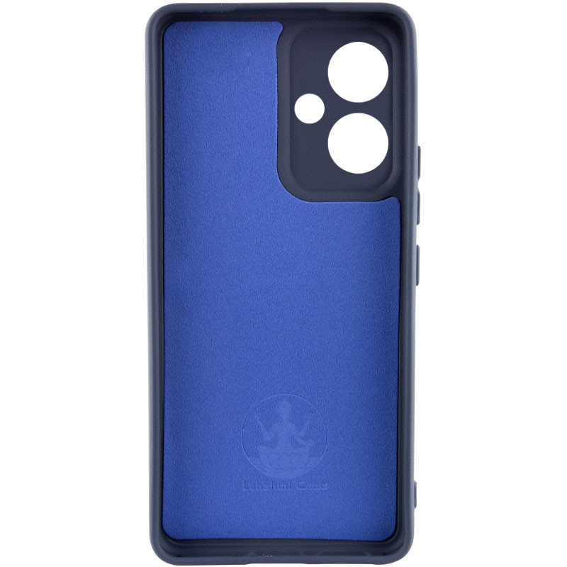 Фото Чохол Silicone Cover Lakshmi Full Camera (AA) на Xiaomi Redmi 13 4G / Poco M6 4G (Синій / Midnight Blue) в маназині vchehle.ua