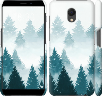 

Чохол Акварельні Ялинки на Meizu M6s 862674