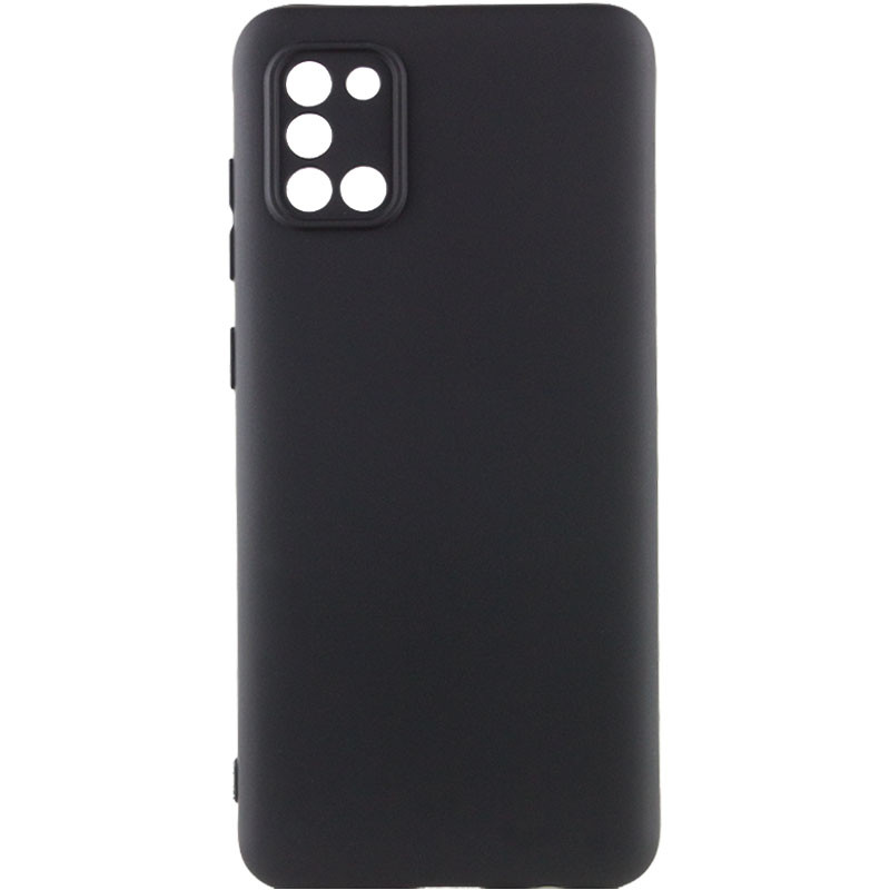 Чохол Silicone Cover Lakshmi Full Camera (A) на Samsung Galaxy A31 (Чорний / Black)