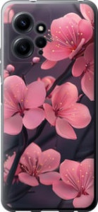 Чехол Пурпурная сакура для Xiaomi Redmi Note 12 4G