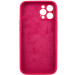 Чехол Silicone Case Full Camera Protective (AA) NO LOGO для Apple iPhone 12 Pro (6.1") (Красный / Rose Red) в магазине vchehle.ua