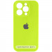 Чохол Silicone Case Full Camera Protective (AA) на Apple iPhone 16 (6.1") (Кіслотно-зелений / Acid Green)