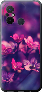 

Чехол Пурпурные цветы для Xiaomi Redmi 12C 1694821