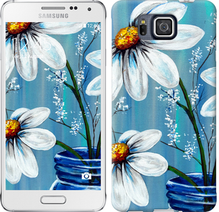 

Чехол Красивые арт-ромашки для Samsung Galaxy Alpha G850F 322870