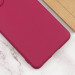 Фото Чохол Silicone Cover Lakshmi Full Camera (A) на Tecno Pop 6 Pro (Бордовий / Marsala) в маназині vchehle.ua