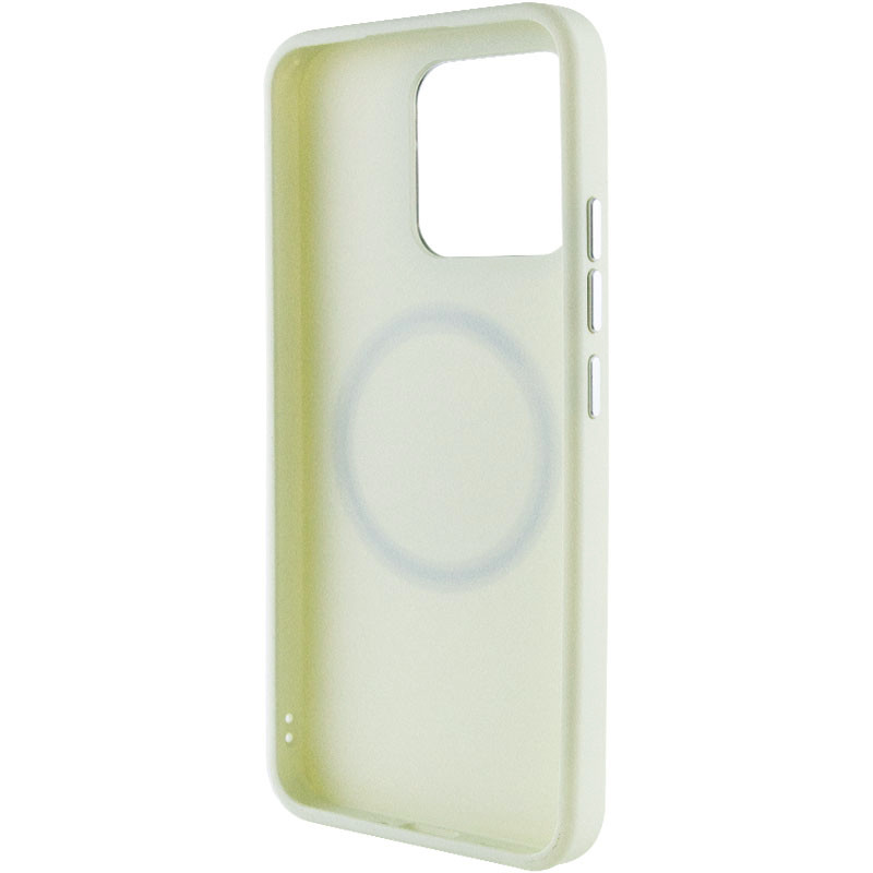 Фото TPU чехол Bonbon Metal Style with Magnetic safe для Xiaomi Redmi Note 13 Pro 4G / Poco M6 Pro 4G /Note 14S (Белый / White) в магазине vchehle.ua