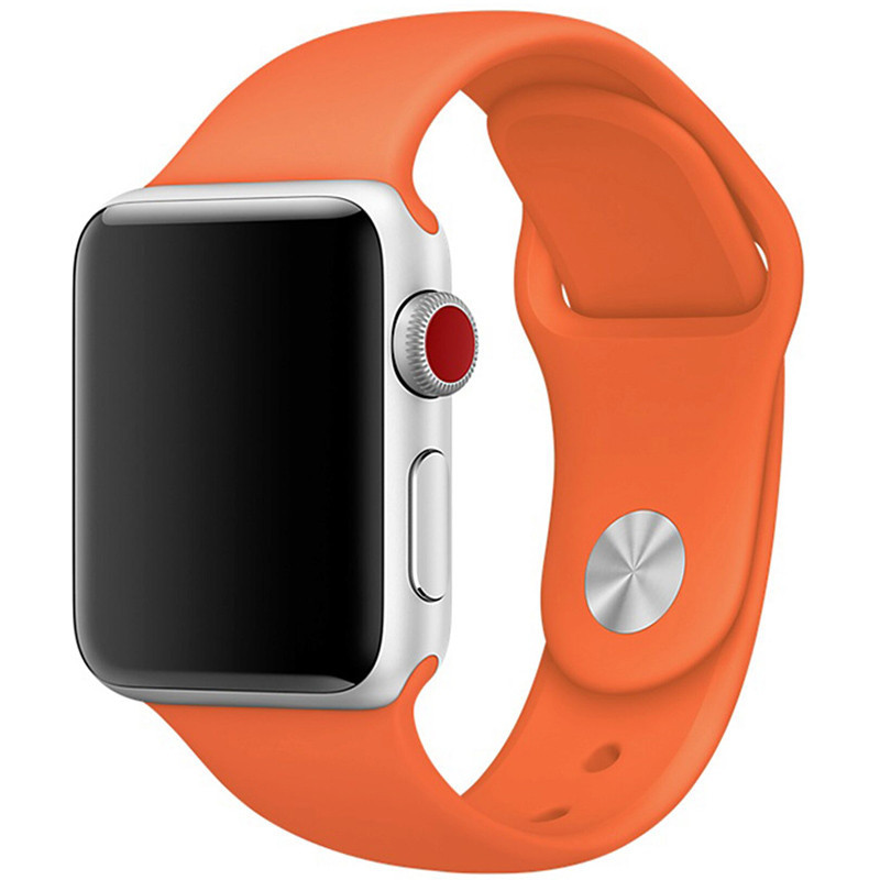 

Силиконовый ремешок для Apple watch 42mm / 44mm (Помаранчевий / Apricot) 1081012