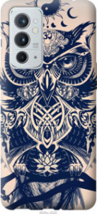 Чехол Узорчатая сова для OnePlus 9RT