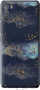 

Чохол Ночь золотые звезды для Motorola G50 1406484