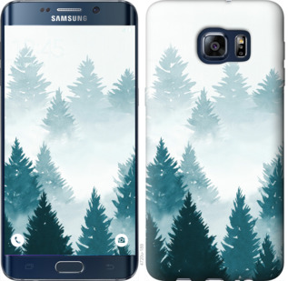 

Чехол Акварельные Елки для Samsung Galaxy S6 Edge Plus G928 862355