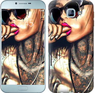 

Чохол Дівчина в тату на Samsung Galaxy A8 (2016) A810 631363