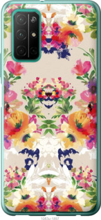 

Чехол Цветочный узор для Huawei Honor 30S 1389586