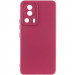 Чехол Silicone Cover Lakshmi Full Camera (A) для Xiaomi 13 Lite (Бордовый / Marsala)