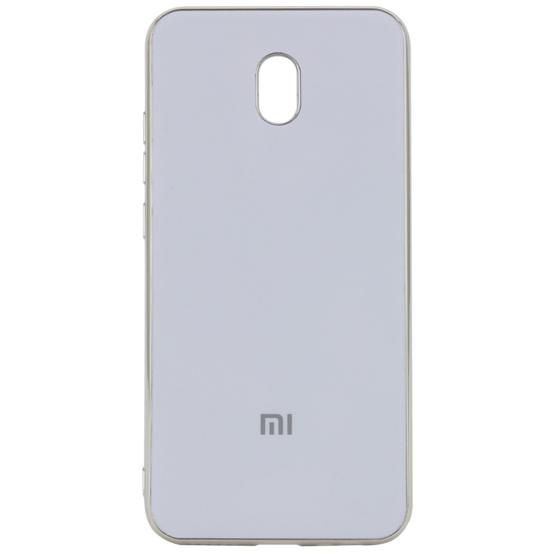 TPU чехол Matte LOGO для Xiaomi Redmi 8a (Белый / White)