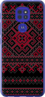 Чехол Вышиванка 52 для Motorola G9 Play