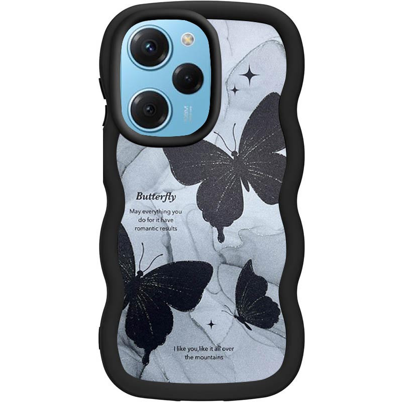 Чохол TPU Cloudy Pictures на Xiaomi Poco X5 Pro 5G / Note 12 Pro 5G (Butterflies)