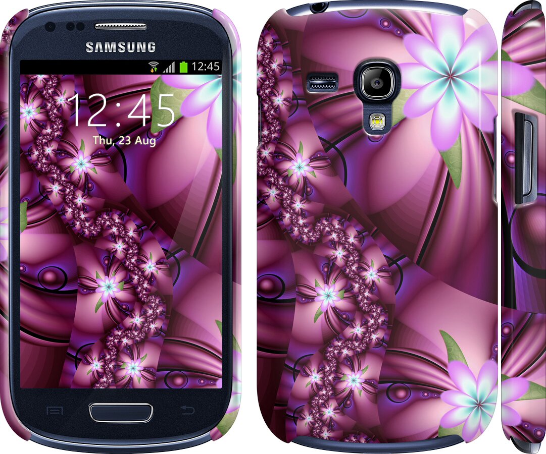 

Чехол Цветочная мозаика для Samsung Galaxy S3 mini 120881