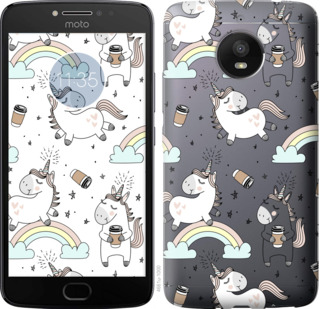 

Чохол Єдиноріг і кава на Motorola Moto E4 Plus 841139