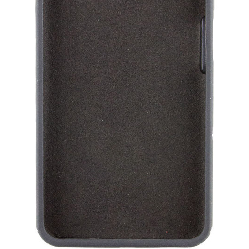 Фото Чохол TPU GETMAN Liquid Silk Full Camera на Xiaomi Redmi 13 4G / Poco M6 4G (Чорний / Black) на vchehle.ua