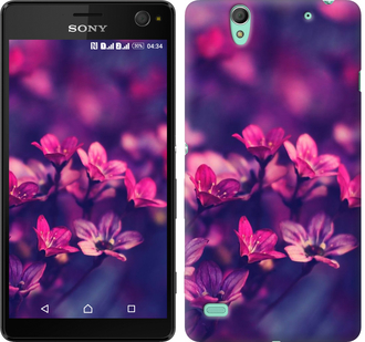 

Чохол Пурпурні квіти на Sony Xperia C4 E5333 176647