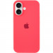 Чохол Silicone Case Full Protective (AA) на Apple iPhone 16 Plus (6.7") (Кавуновий / Watermelon red)