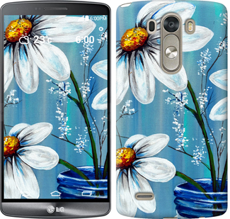 

Чохол Красиві арт-ромашки для LG D856 Dual G3 323494