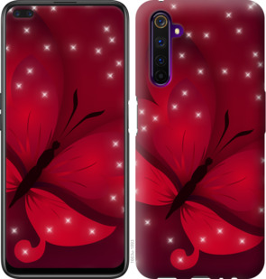 

Чехол Лунная бабочка для Realme 6 Pro 918255