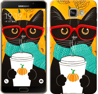 

Чохол Осінній кіт на Samsung Galaxy A9 A9000 580841
