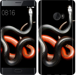 

Чехол Красно-черная змея на черном фоне для Xiaomi Mi Note 2 482209