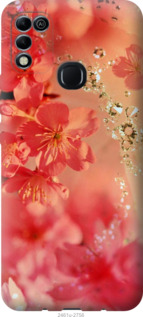 

Чехол Розовые цветы для Infinix Hot 11 Play 1421122
