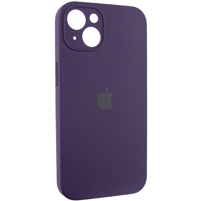 Фото Чехол Silicone Case Full Camera Protective (AA) для Apple iPhone 14 (6.1") (Фиолетовый / Elderberry) на vchehle.ua